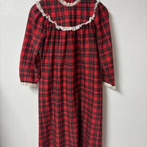 Vintage L.L. Bean Plaid Nightgown